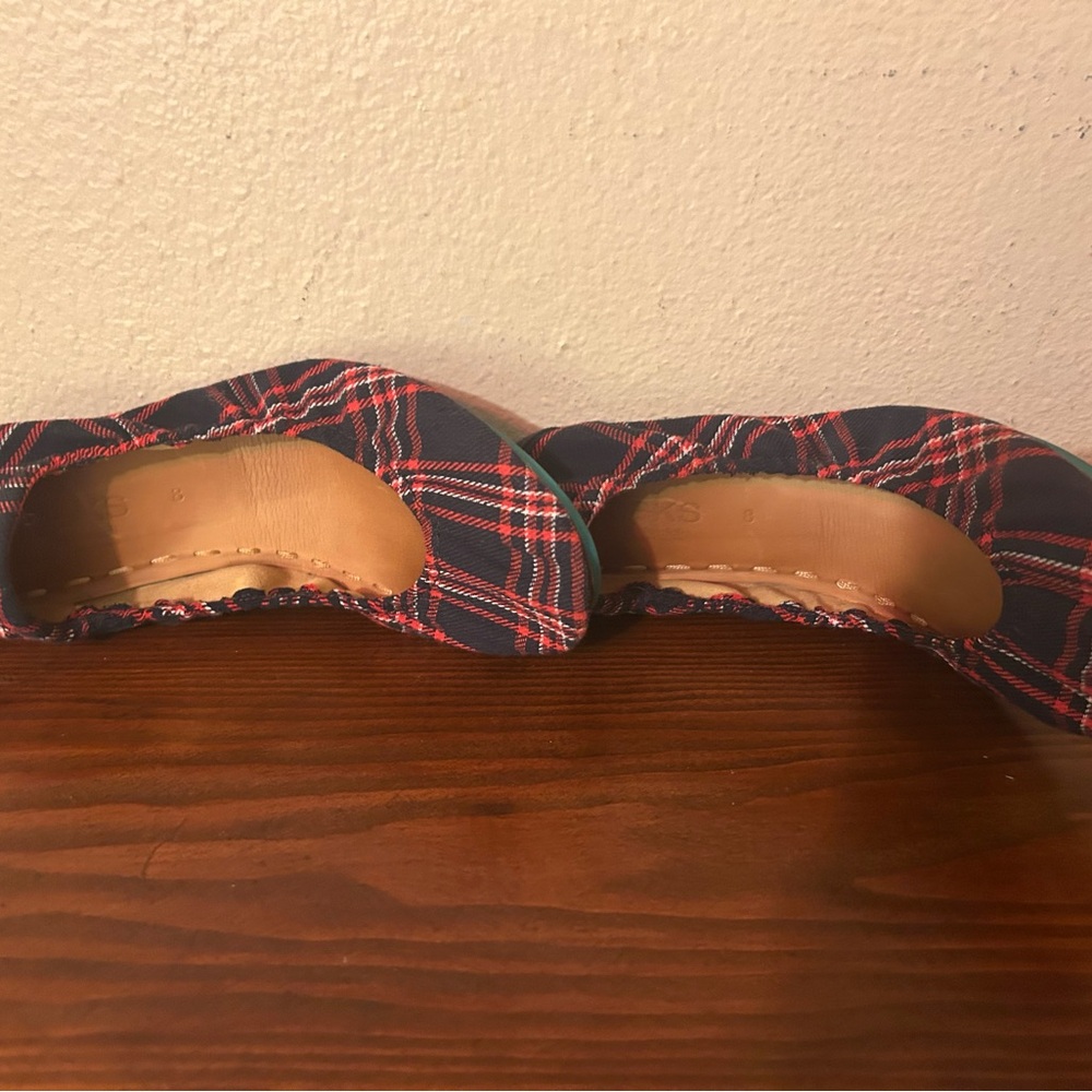 Tieks Plaid Ballet Flats - Picture 5 of 8